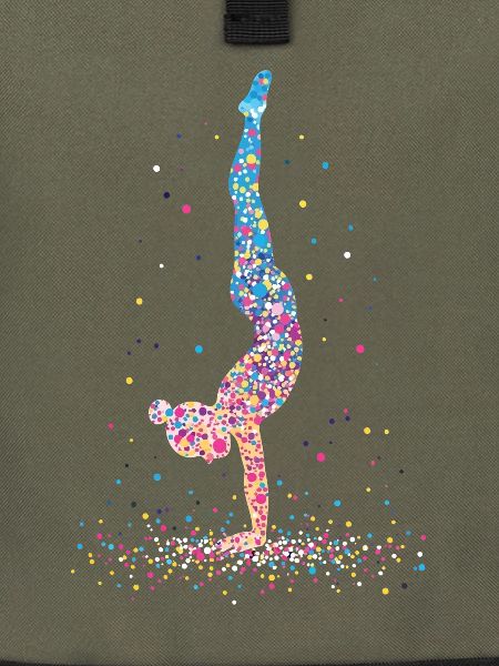 Gymnastik Gymnastaste Akrobatik – Silhouette