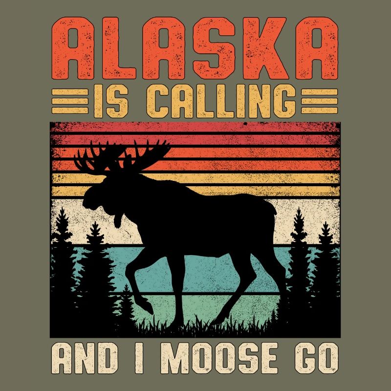 Alaska Ruft: Elch auf Wanderschaft