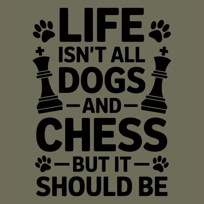 Schach Spruch Schachspieler Hunde Schach Geschenk