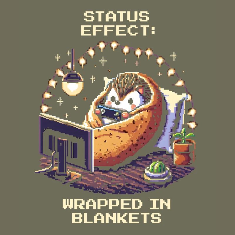 Status: Eingekuschelt in Decken