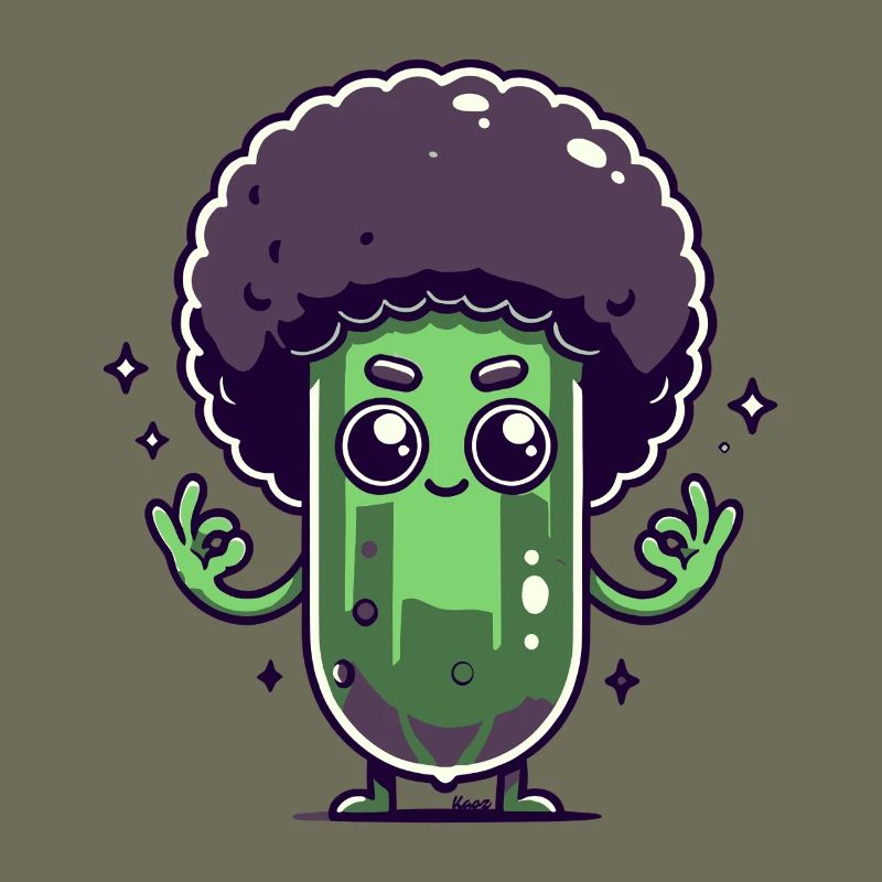 Concombre à l’afro