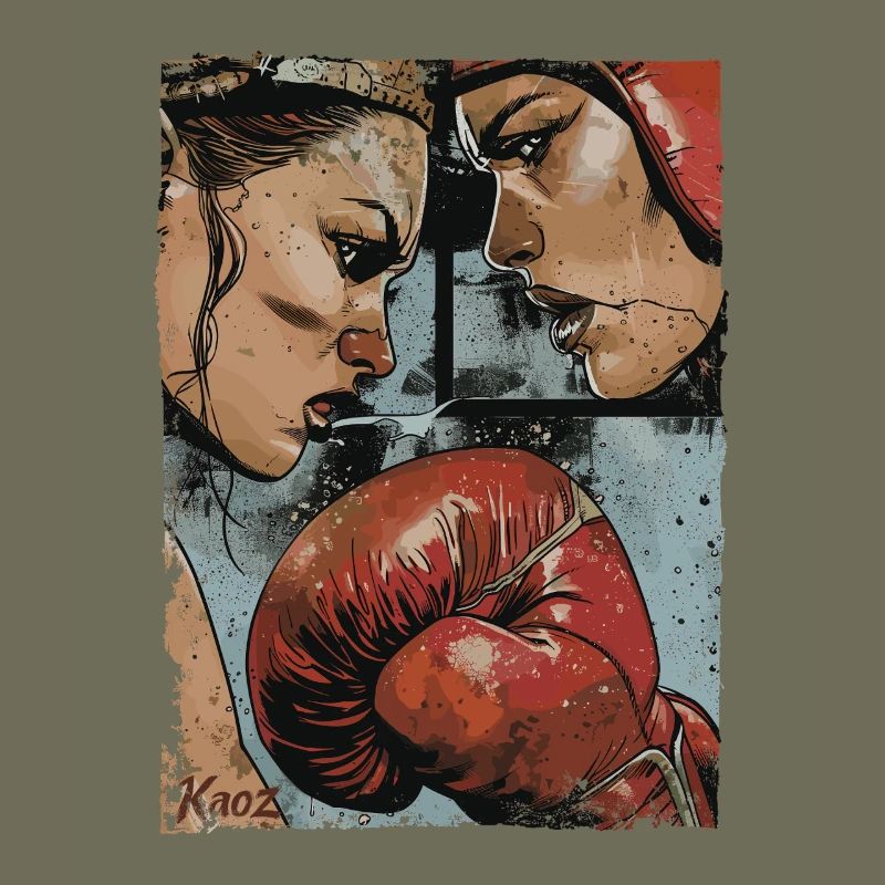 Intense Boxer Clash Artwork