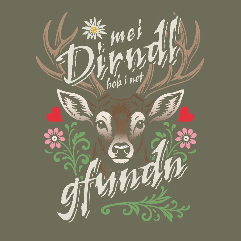 Mei Dirndl hob i net gfundn, Dirndl Ersatz, Tracht