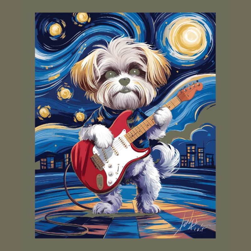 Starry Night Maltese