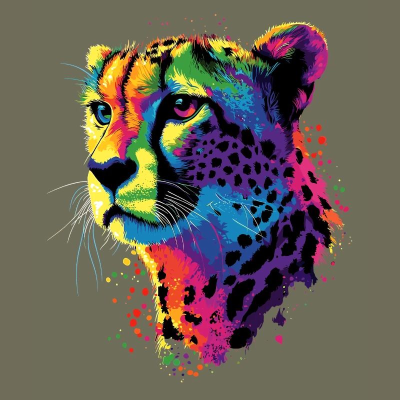 Guépard Guépard Gros chat Amoureux des chats Guépard