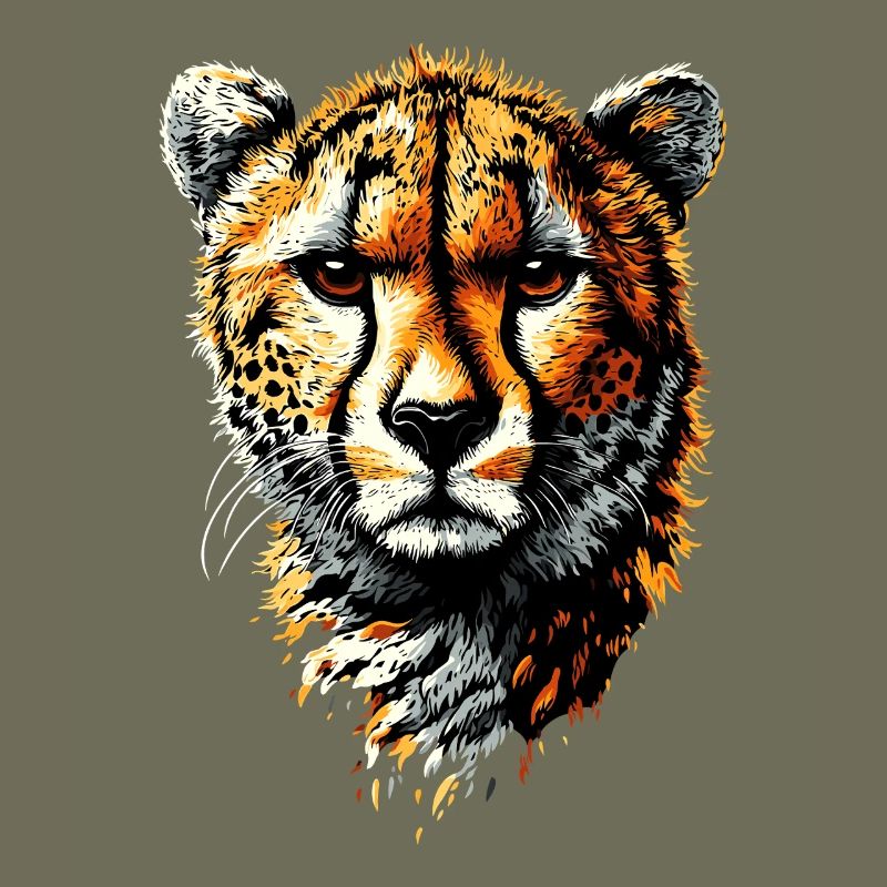 Guépard Guépard Gros chat Amoureux des chats Guépard