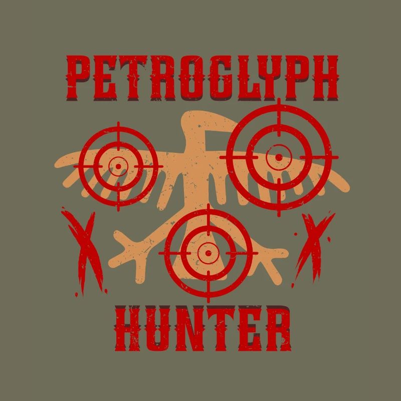Petroglyph Hunter Petroglyphen Piktogramme