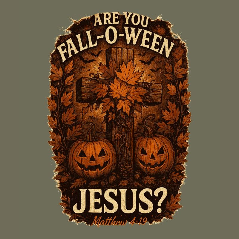 Are You Fall-O-Ween Jesus Halloween Fall