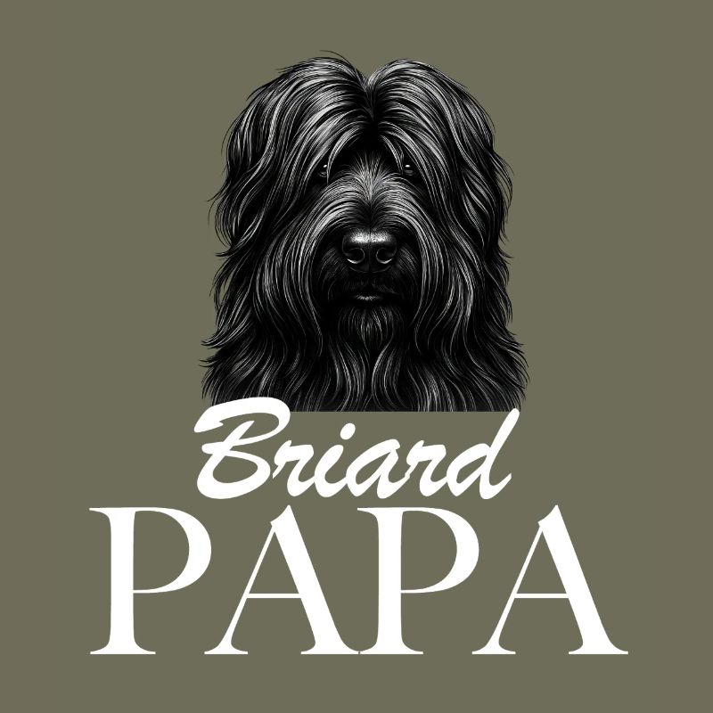 Briard Papa