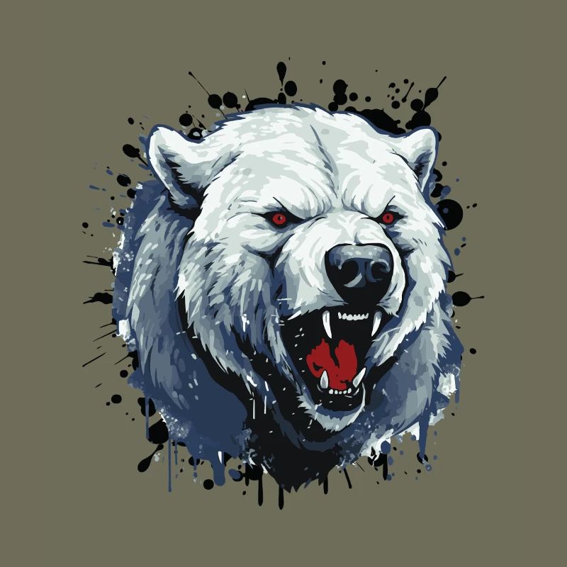 Eisbär Polar Bär