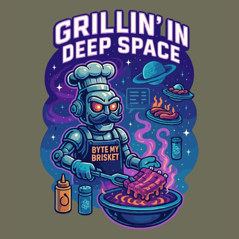 Grilling in deep space with Byte My Brisket