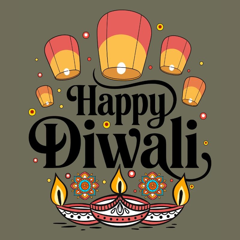 Diwali Lanterns and Diyas Patterns
