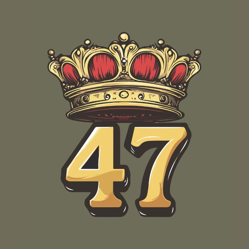 47 Zahl Krone