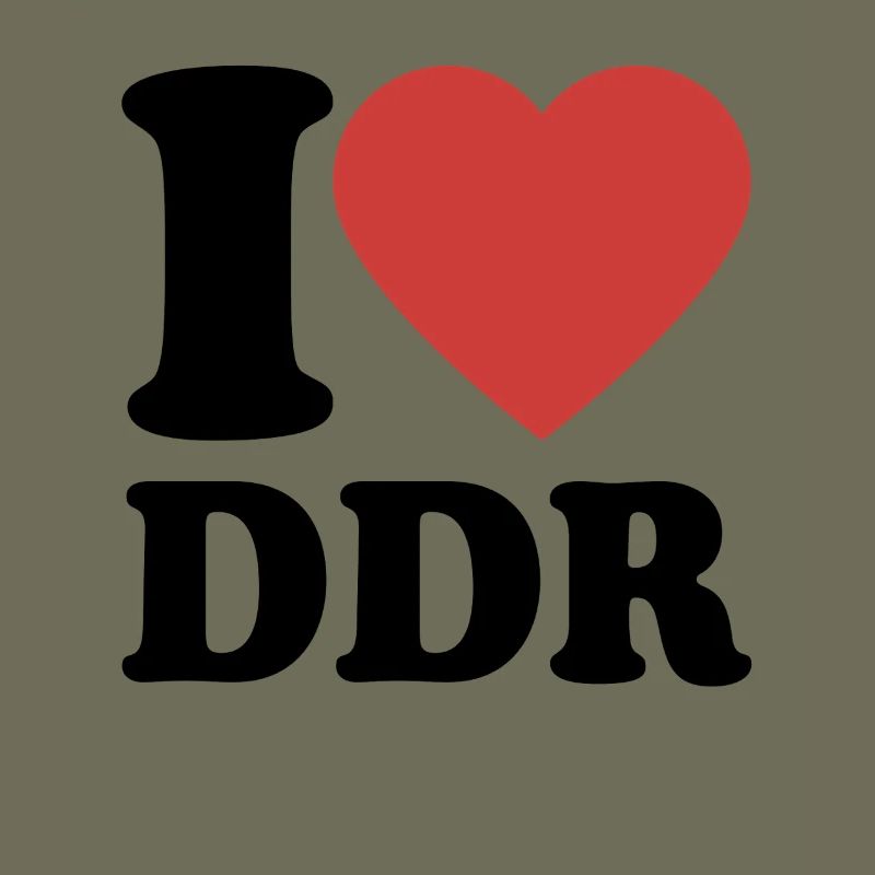 J’aime DDR - Coeur - Ostalgie - Ossi