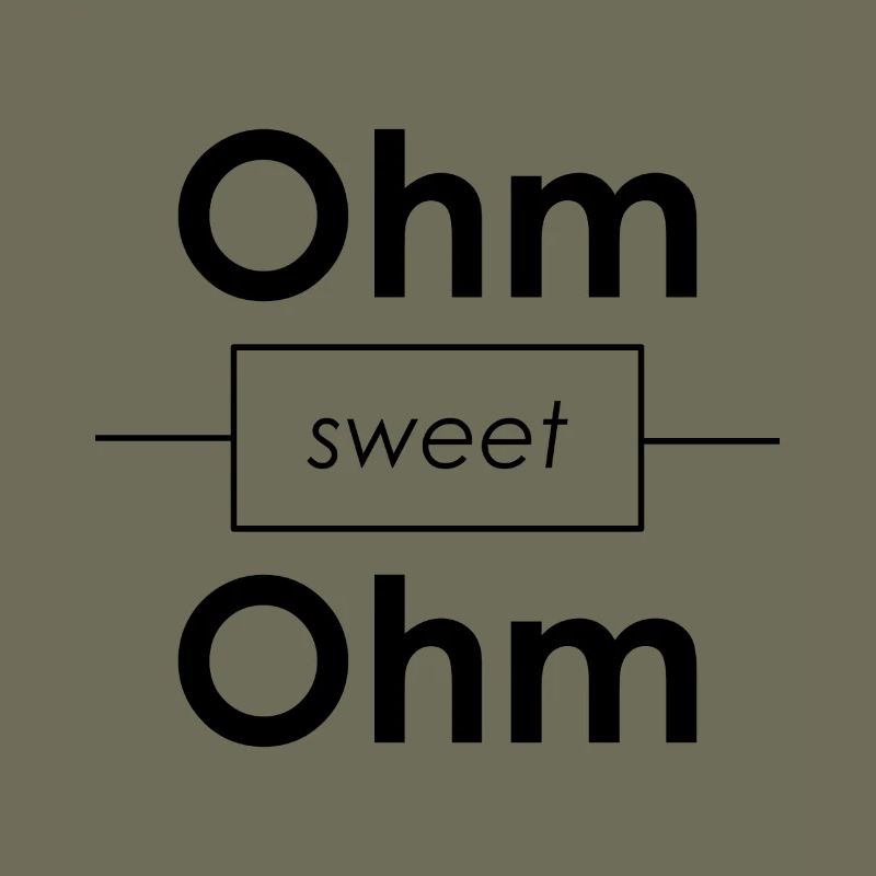 Unispruch "Ohm sweet Ohm" Geschenk, Studenten