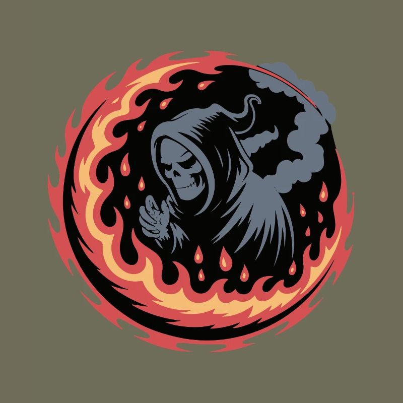 Flaming Reaper Ember Circle