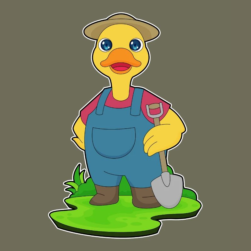 Duck Farmer Shovel