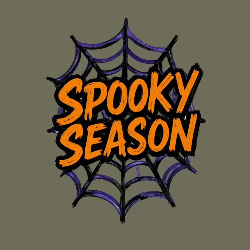 Halloween spider web "Spooky Season"