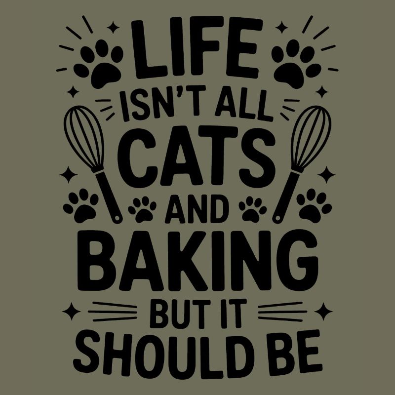 Backen Spruch Katzen Lustiges Backen Geschenk
