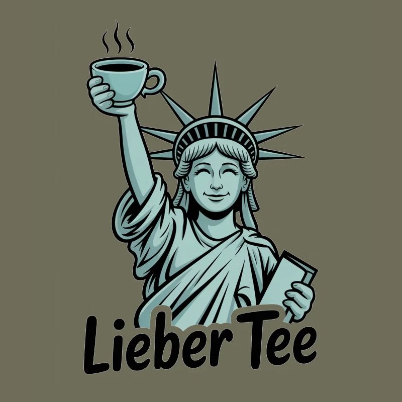 Lieber Tee Liberty Statue