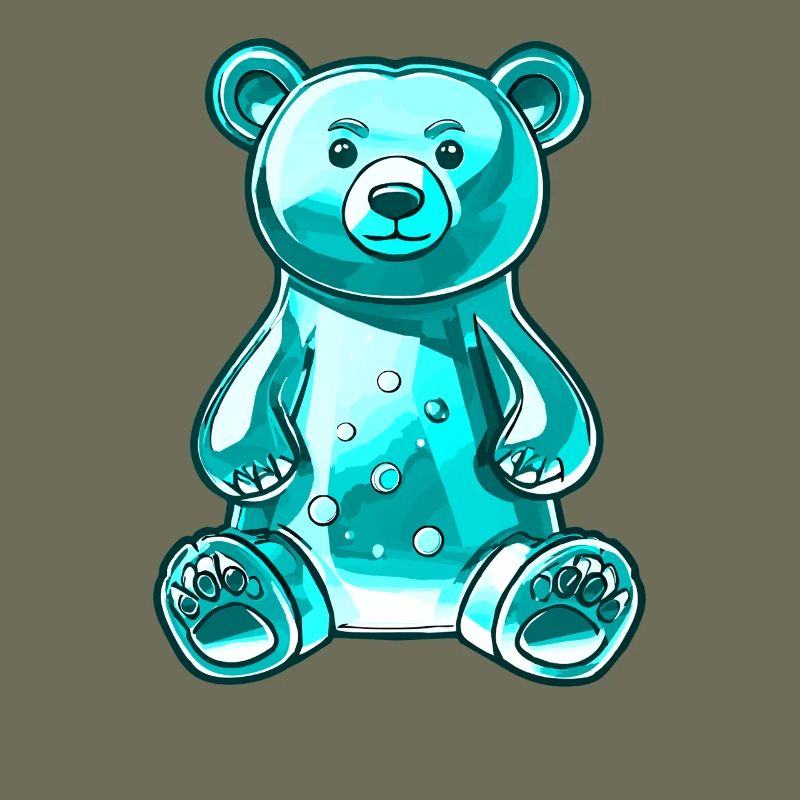 Gummibär Türkis