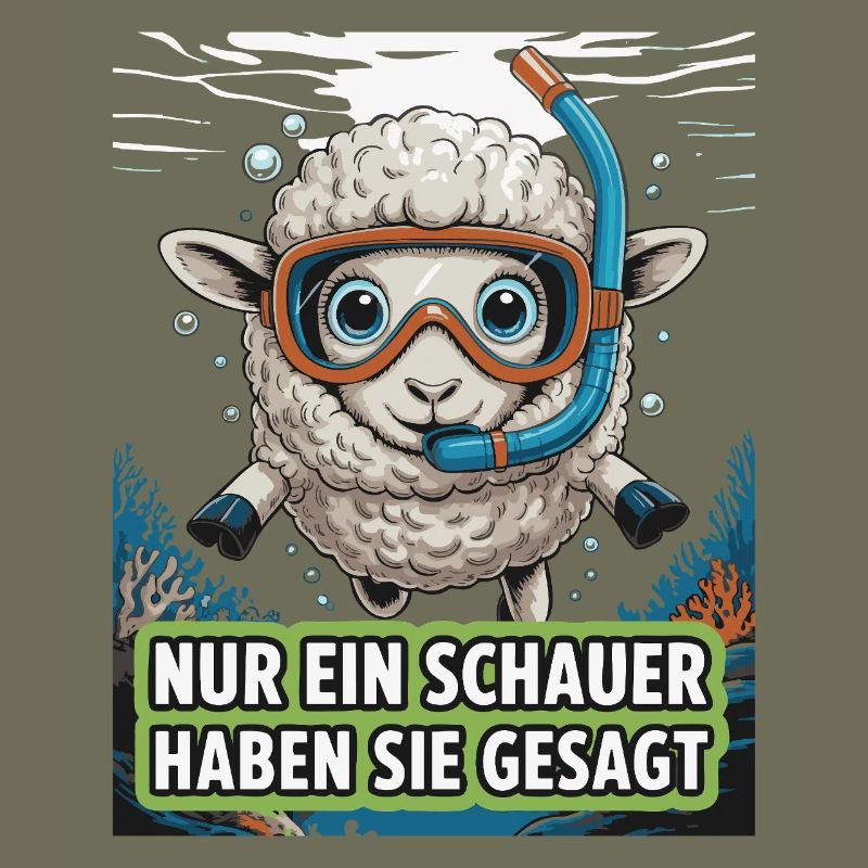 Nur ein Schauer – Lustiges Schaf Design