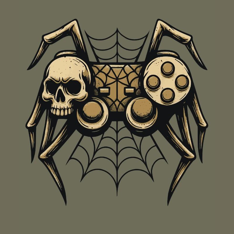 Skull Spider with Controller
