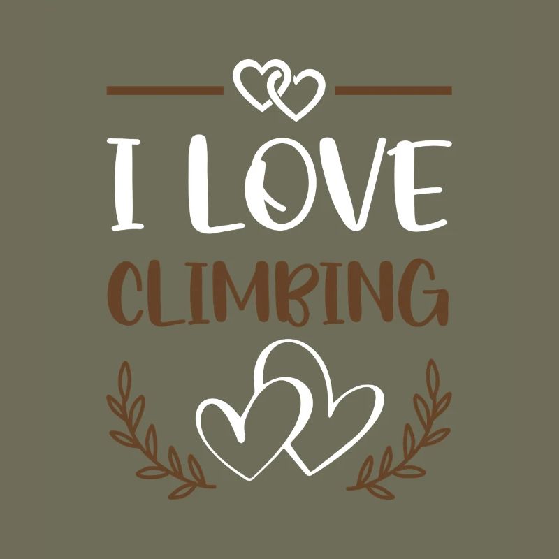 I love climbing