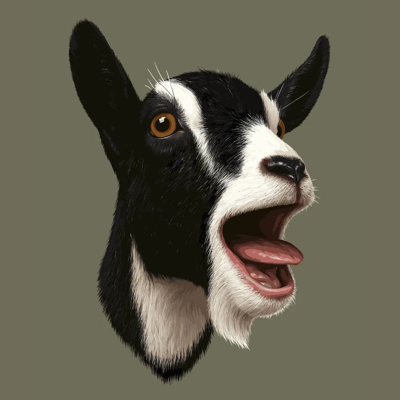 Chèvre Chèvre Élevage Chèvre Éleveur Chèvres Réalistes