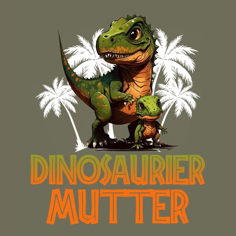 Werdende Mutter MAMA SAURUS Bald Mama Lustig