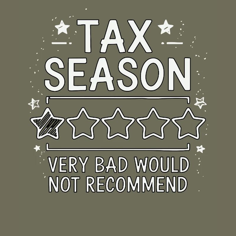Saison des impôts - Conception de la note 1 étoile