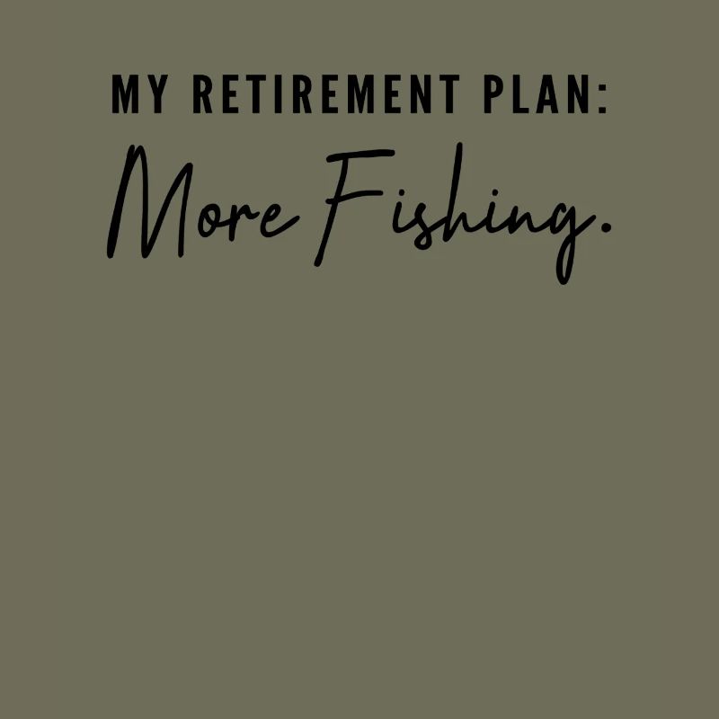 Mon plan de retraite : Plus de pêche ! Cadeau de retraite