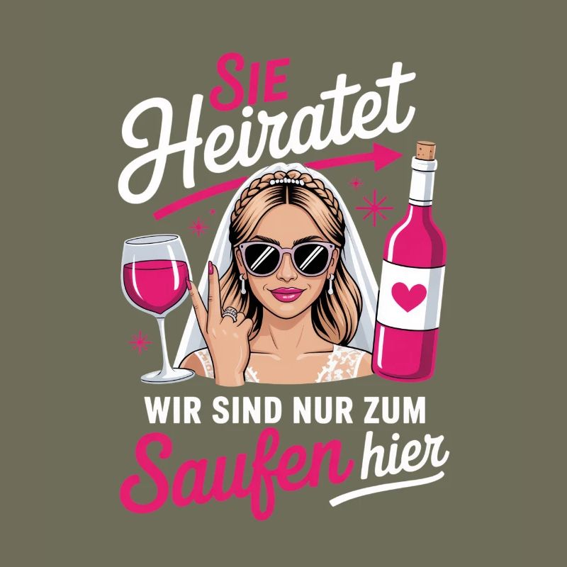 Brides drinking team JGA Junggesellinnenabschied