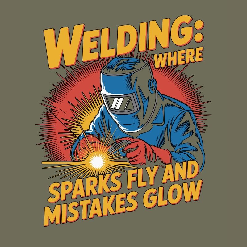 Welder Welding Where Sparks Fly Metalwork