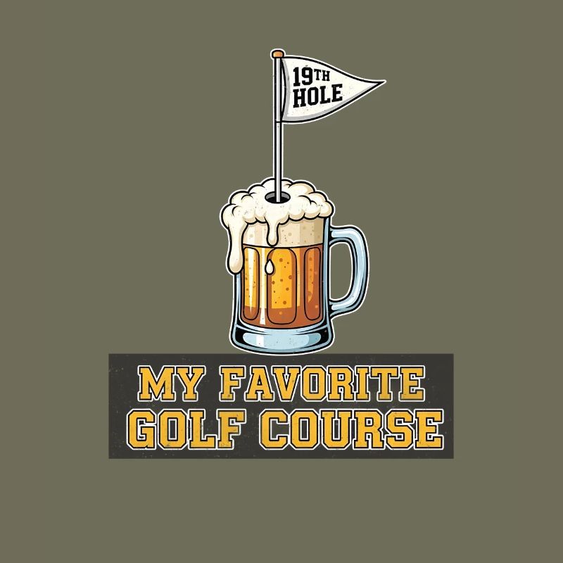 My favorite golf course beer