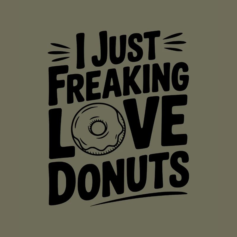 Ich liebe Donuts einfach verdammt noch mal