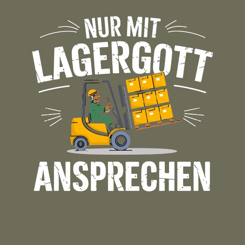  Nur Mit Lagergott Ansprechen Staplerfahrer