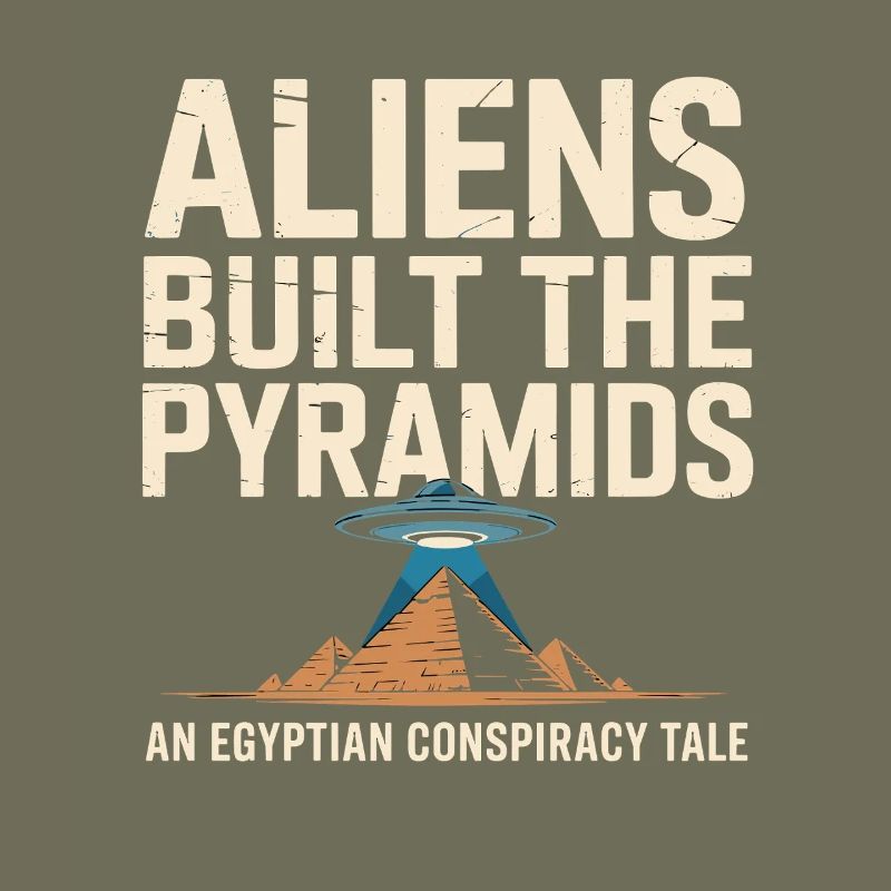Aliens built the pyramids: an Egyptian pyramid