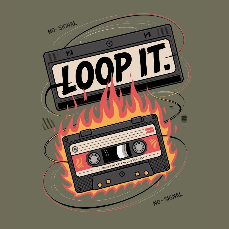 Loop It Flammen Cassette