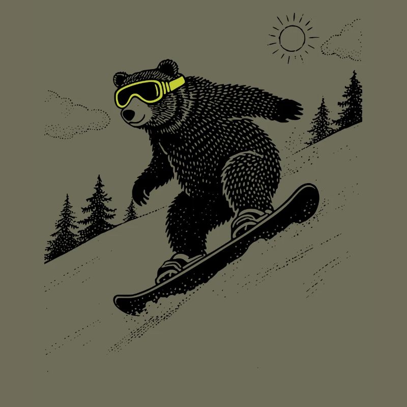 Snowboard Bär