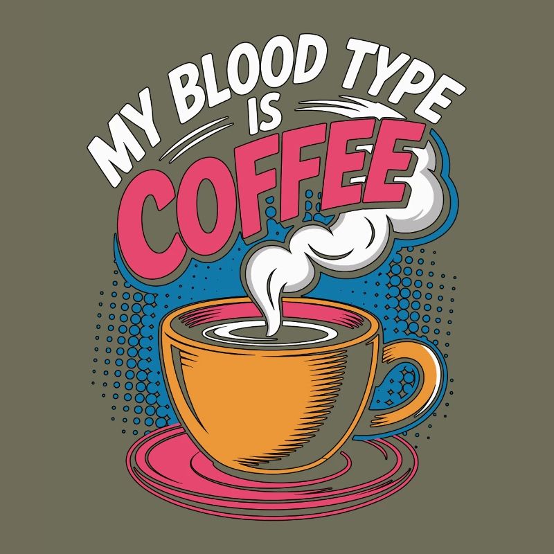 Lab Technician My Blood Type Is Coffee Phlebotomy