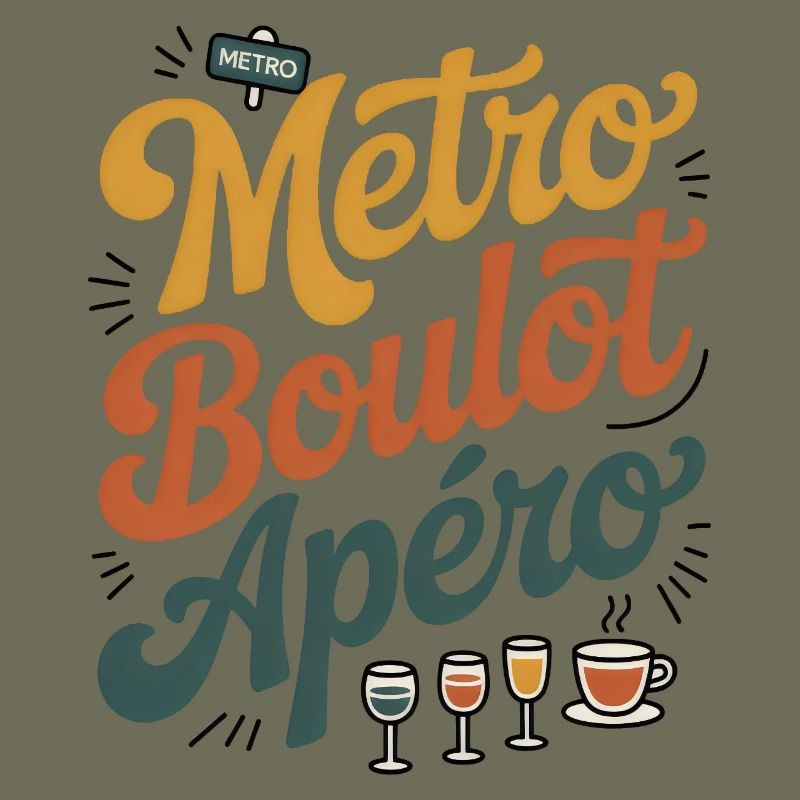 Metro Work Aperitif Humor Routine Arbeitsabend