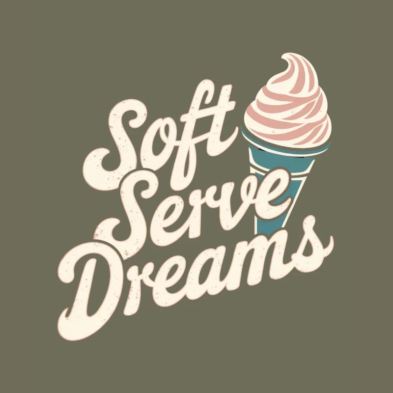 Soft Serve Dreams – Retro Eiscreme