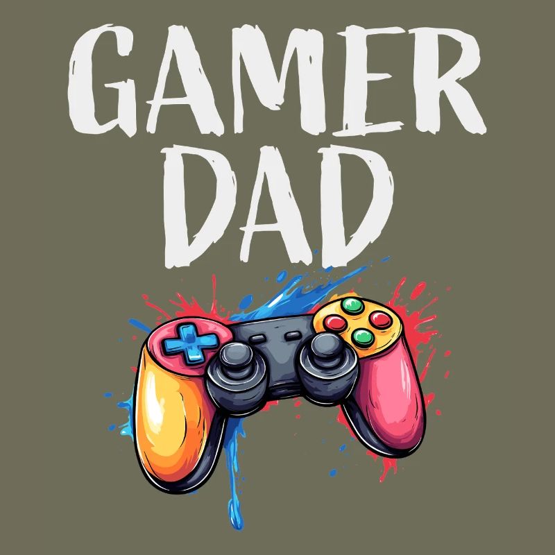 Gamer Papa Controller Splash