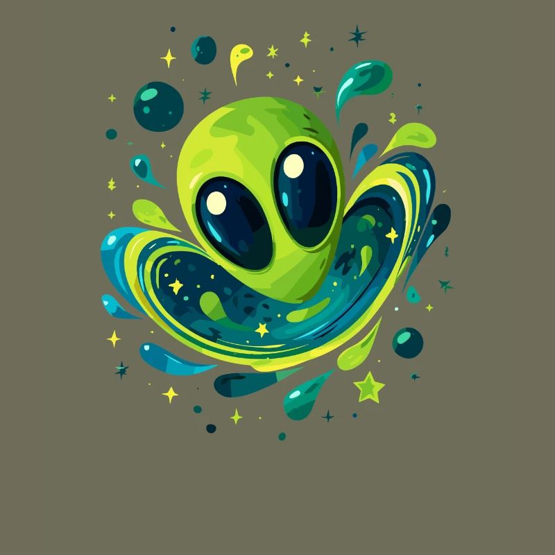 Galactic Alien Vortex