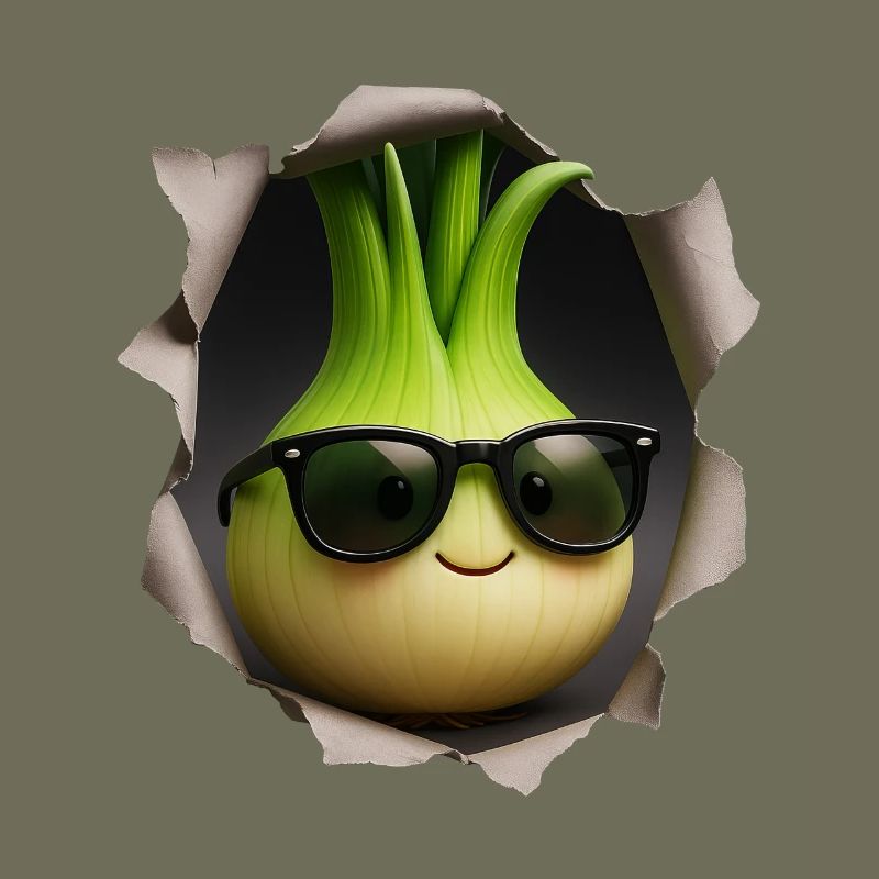 Spring onions onion