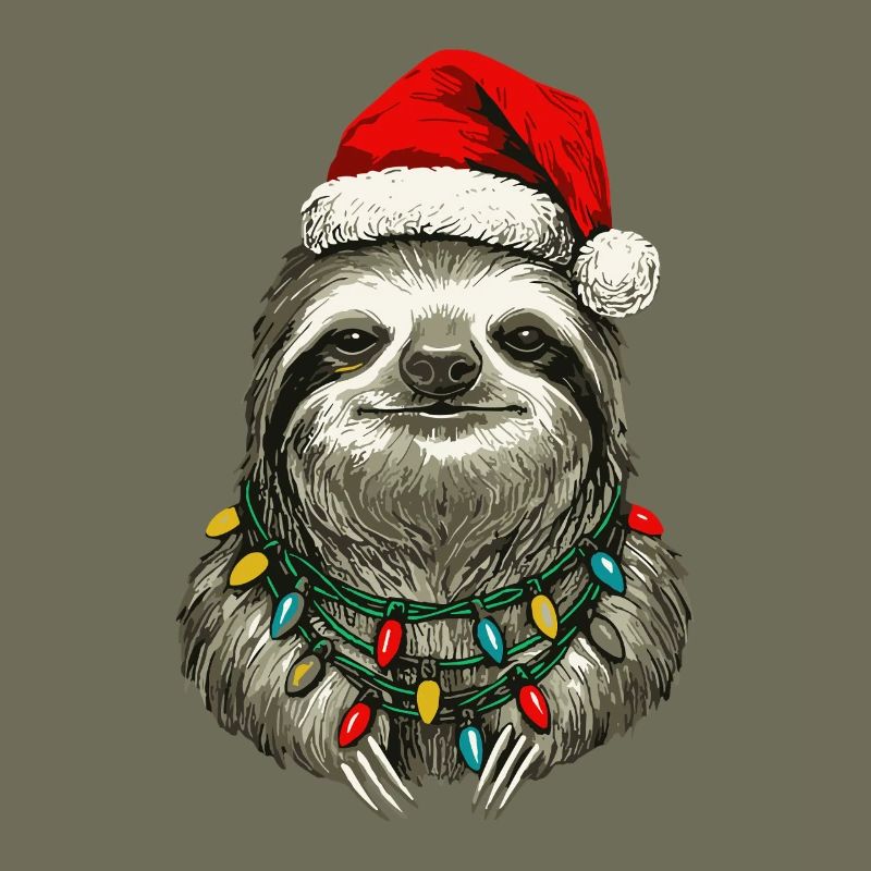 Faultier Weihnachten