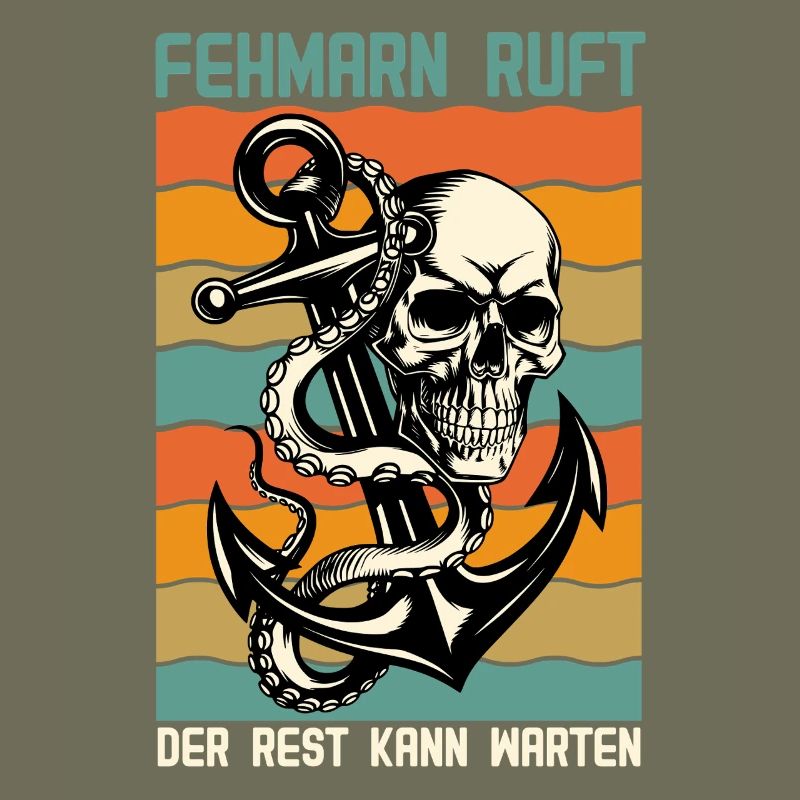 FEHMARN CALLS THE REST CAN WAIT Retro Funny