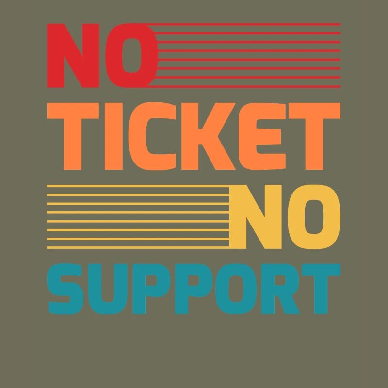 Sans ticket, sans support Administrateur de la ligne informatique Hotline Nerd