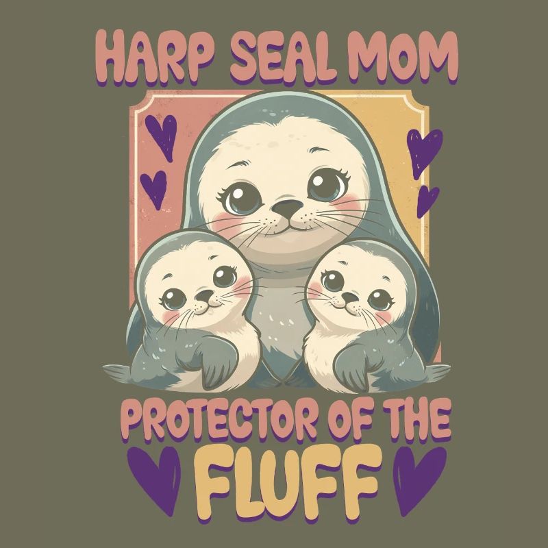 Harp seal seals